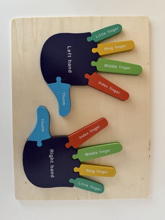 Дървени пъзели - различни видове възраст 1+