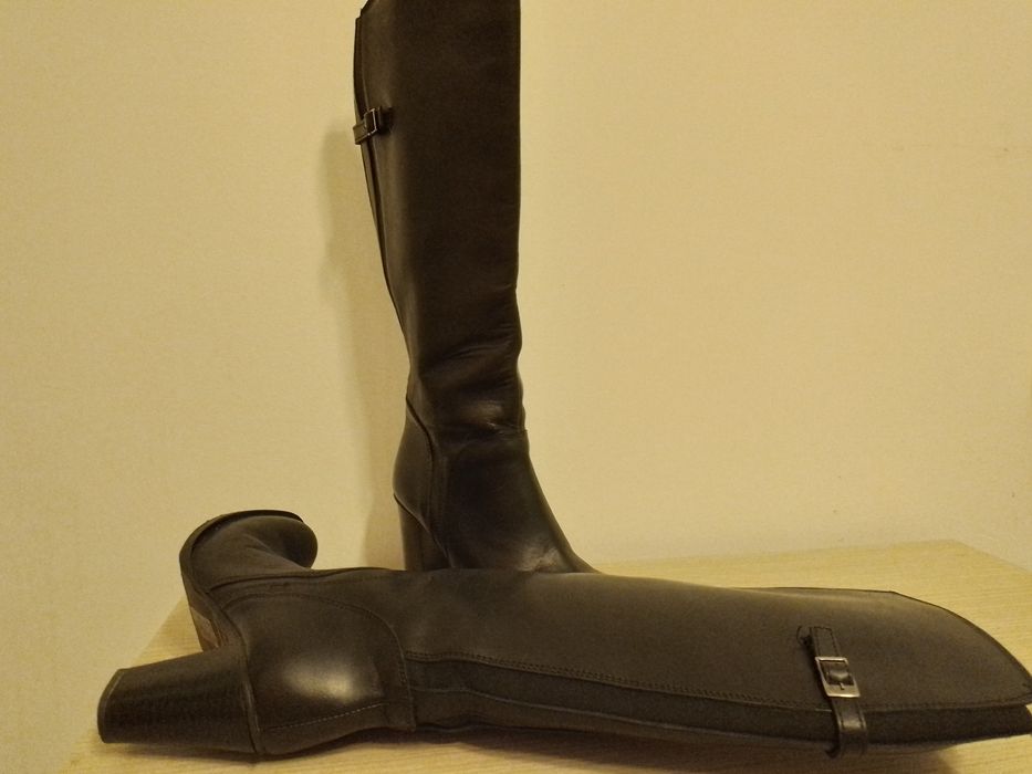 Cizme piele superbe, Bata, marimea 38