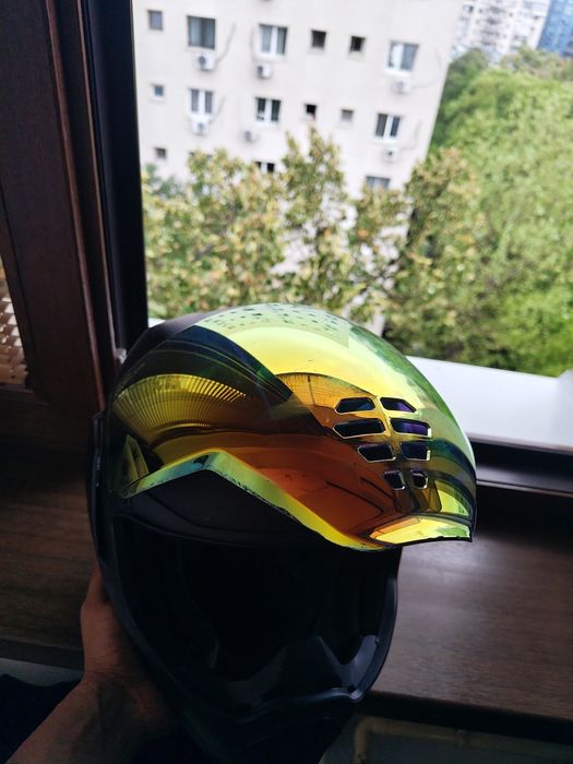 Casca moto  icon XL + Cardo