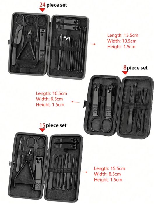 Vand TRUSA  set Accesorii manichiura/ pedichiura make up barba/tuns