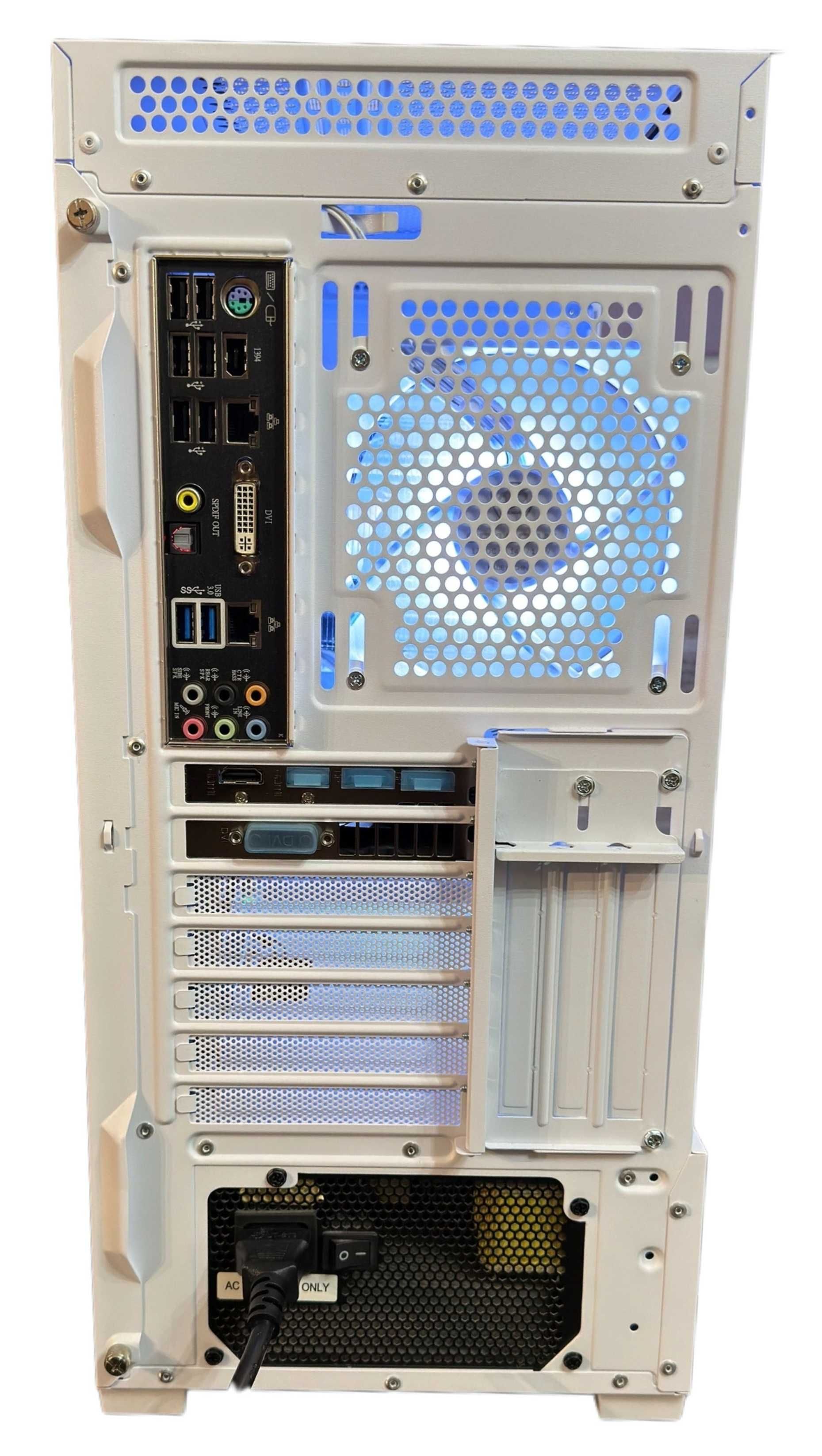 Геймърски компютър i7 RX 480 8GB GDDR5 RAM 16GB SSD HDD RGB