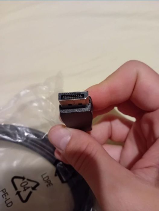 cablu dell hp original display port displayport nou 1.8 m 180cm