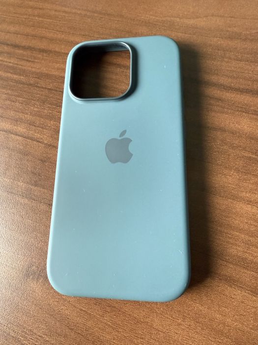 Husa Apple Silicone iPhone 16 Pro, verde - lake green