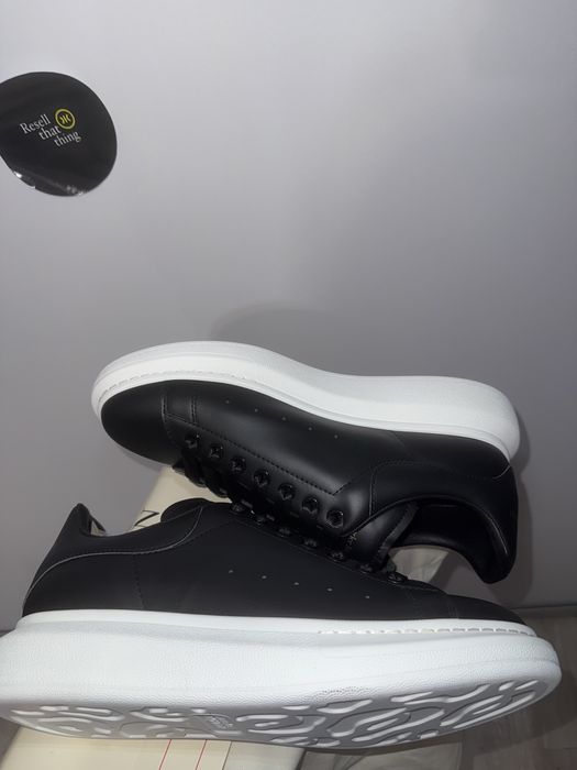 Adidasi alexander mcqueen negrii albi 43,44 Premium (balmain,versace)