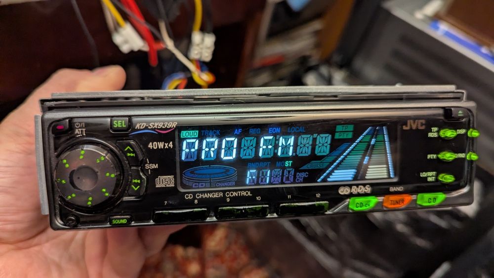 Cd Player auto JVC KD-SX939R și VDO Dayton CD-1737X