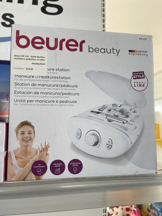 Statie Electrica pentru Manichiura/Pedichiura Beurer MP 100