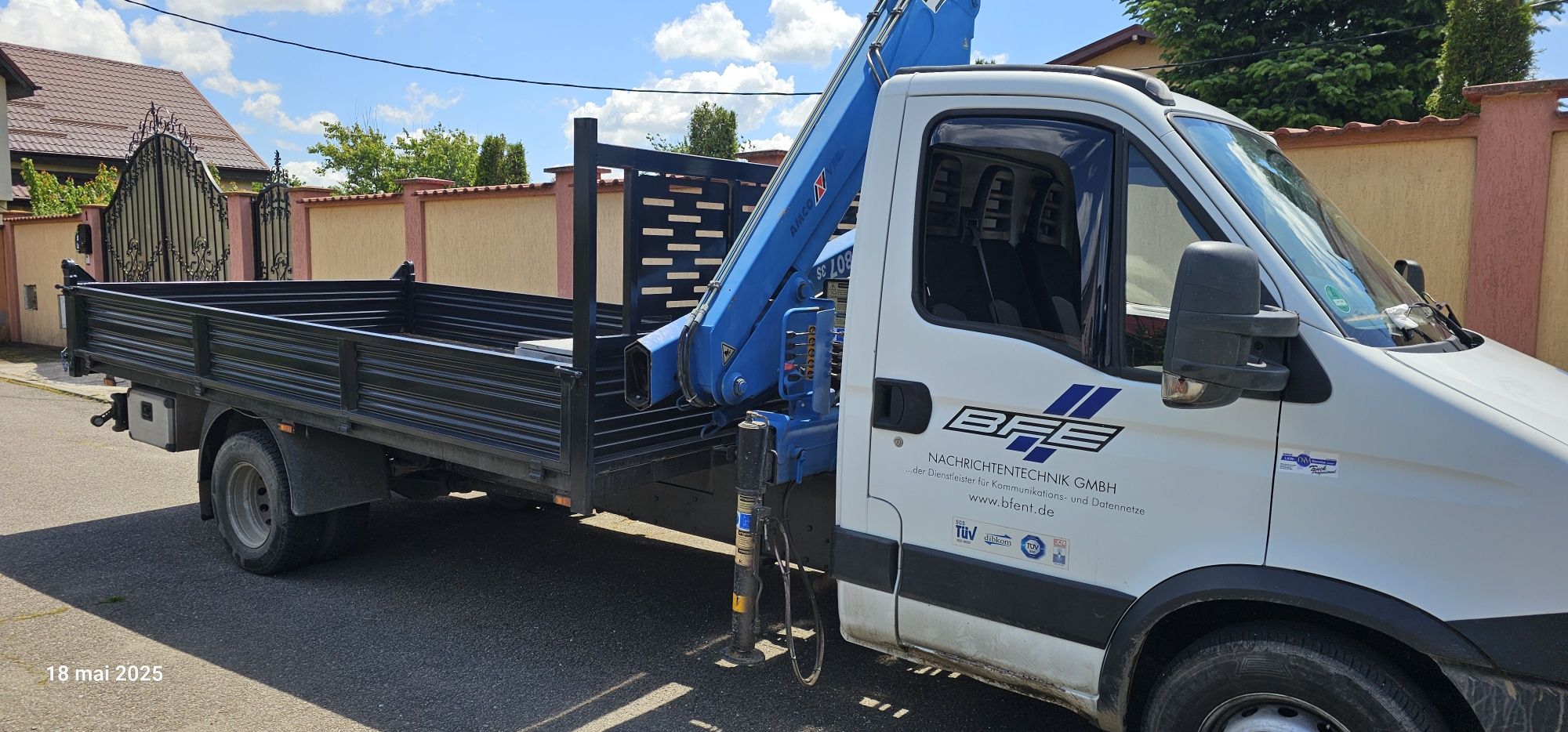 Servicii transport cu macara