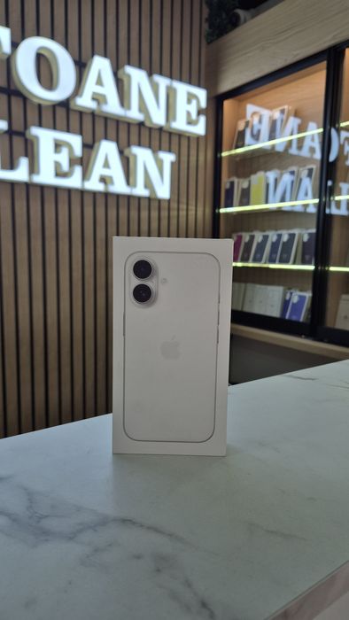 Iphone 16 128gn White ( Cadou Folie si Husa)