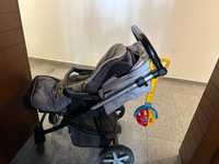 детска количка + кош за новородено  Baby design Husky 2018