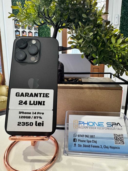 iPhone 14 Pro 128Gb 87%- Din magazin,cu garantie!