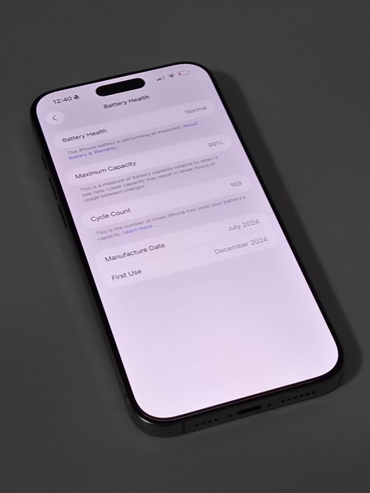 iPhone 16 Pro Max Natural Titanium - 256GB - Ca nou