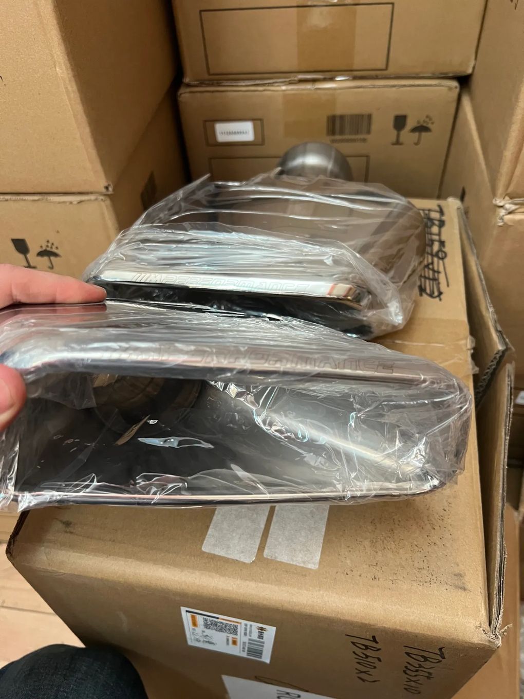 Ornamente tobe Tips evacuare sport BMW seria5-6-7 G30 G31 G11 G12 M performance