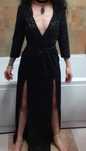 Rochie eleganta lunga cu gluga Prive boutique
