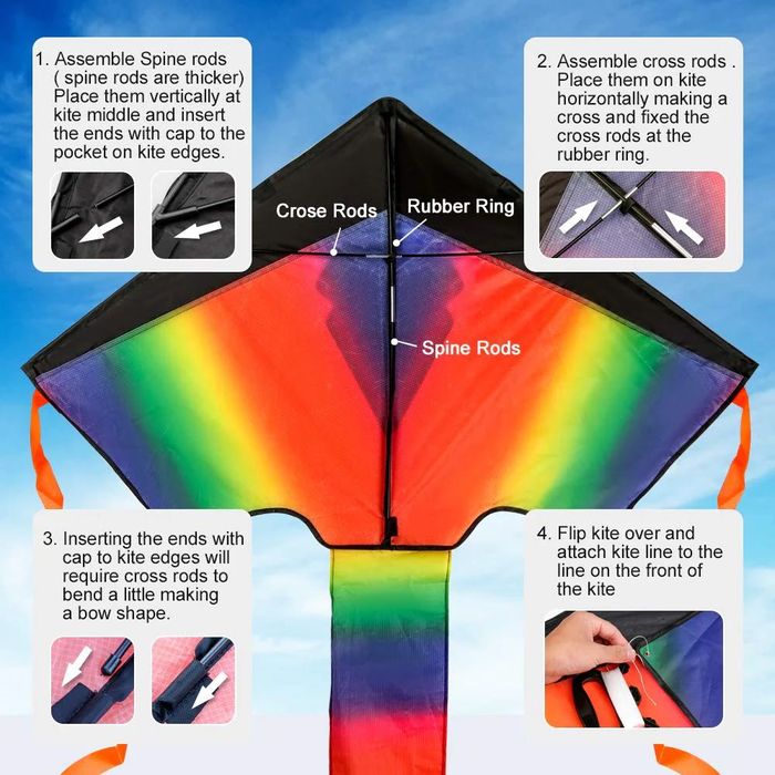 Огромни хвърчила 2метра или 4 метра