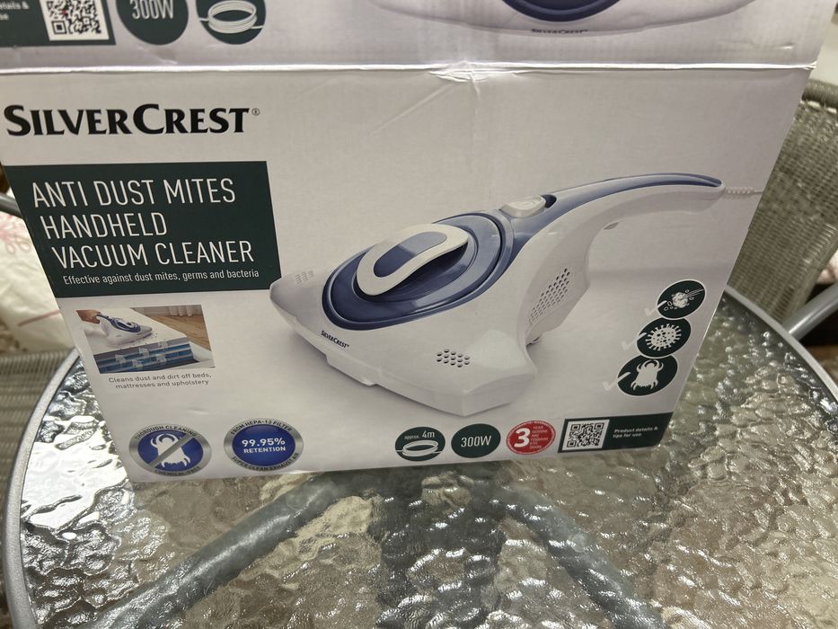 Прахосмукачка против акарии Силверкрест