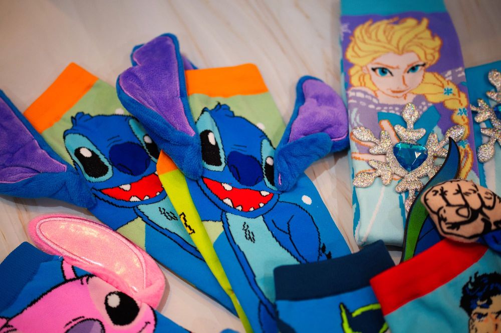 Детски чорапи с 3D ефект и любими герои