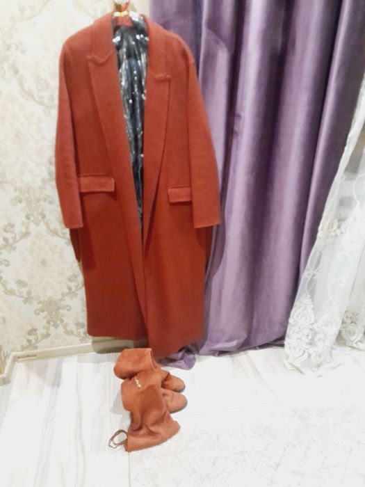 Пальто  зимняя ,кардиган