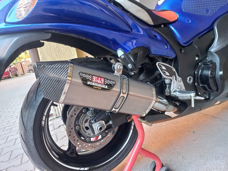 Suzuki Hayabusa Ауспуси Yoshimura Heptha Force Генерация