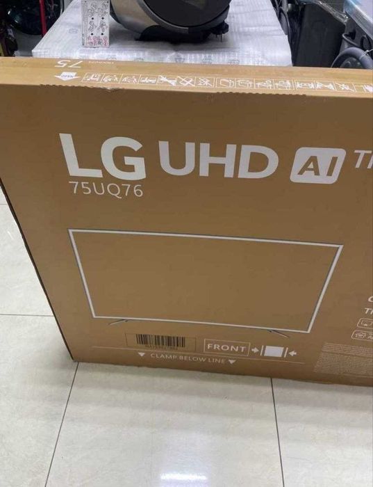 Телевизоры LG 75 4К Smart Webos TV ThinQ 100% оригинал доставка бонус