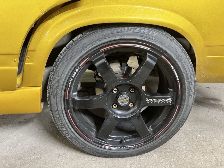 Диски с шинами 4х100 r17  215х45х17