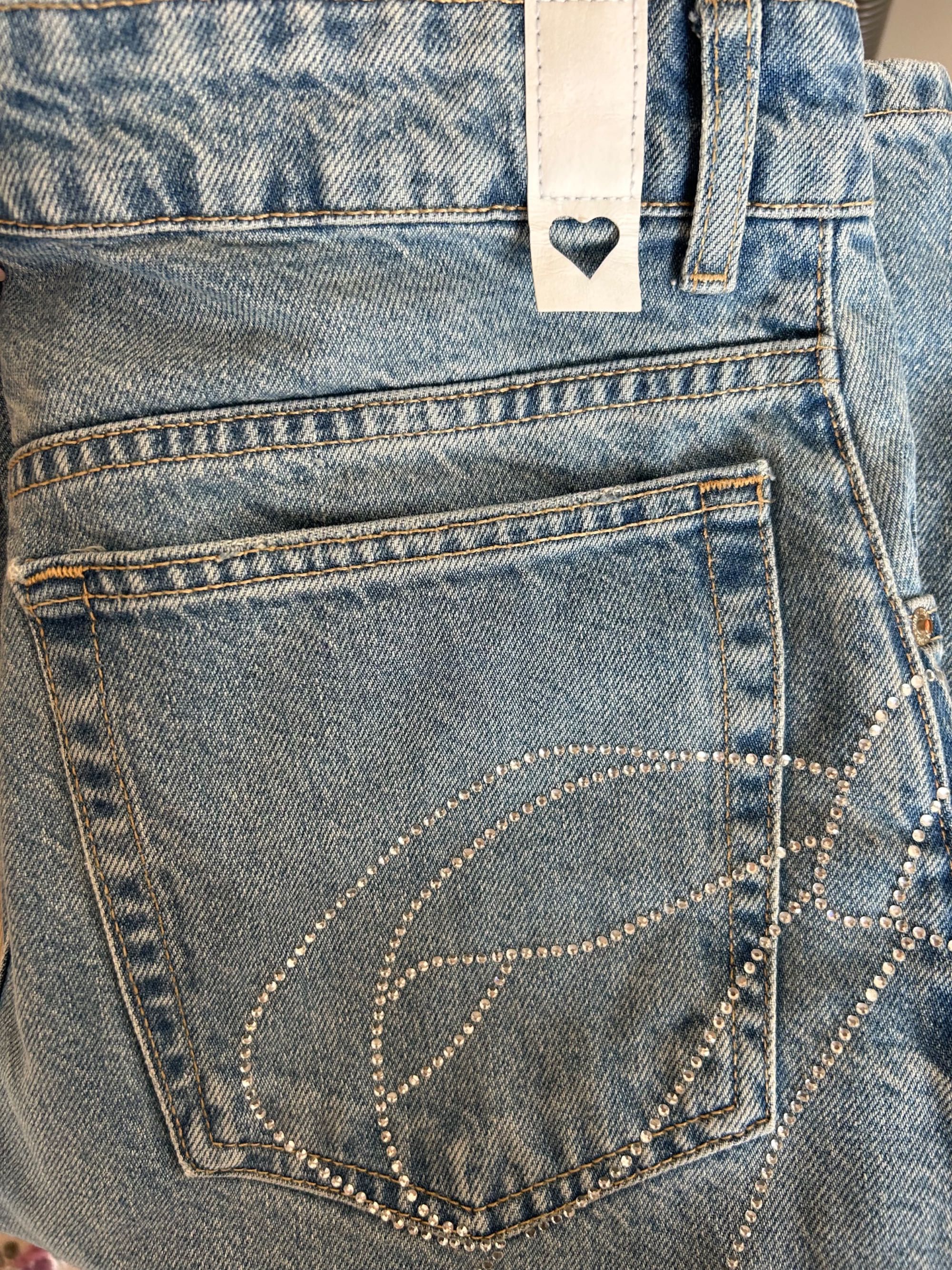 Дънки ZARA, 36 размер, овърсайз с висока талия