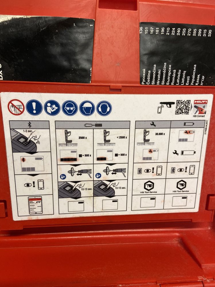 Hilti dx 5 2019 pistol batut cuie profile structuri metalice hale