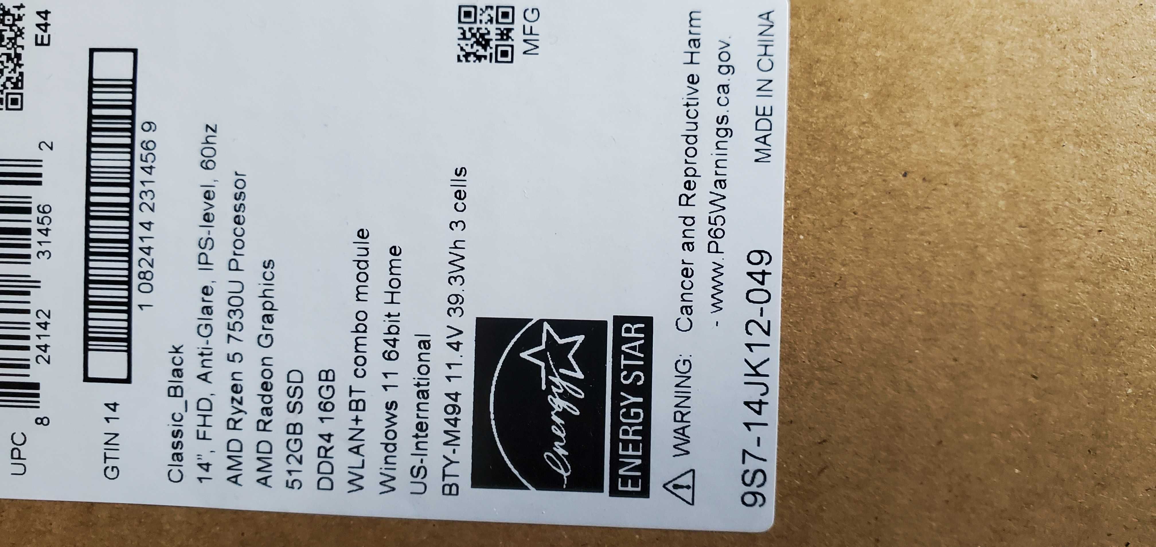 MSIModern НОВ ,16 gb ram ultra thin and light  16gb ram 512 Ssd Laptop