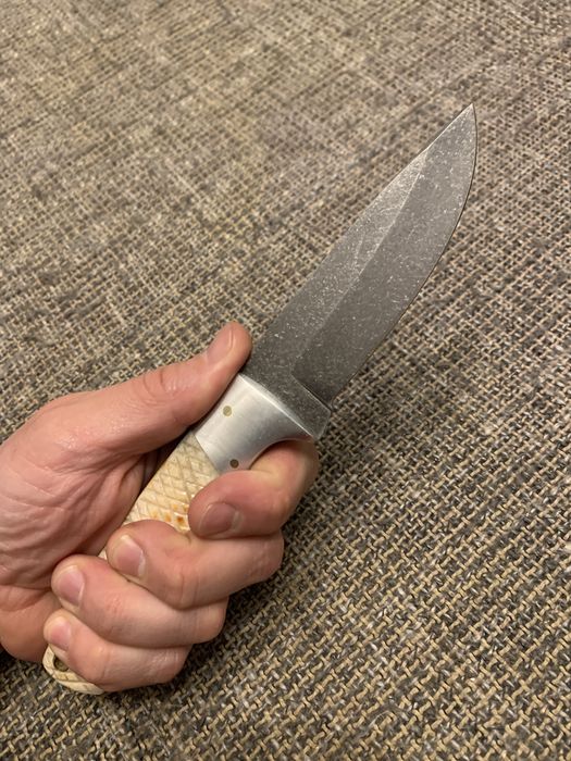 Колекционерски нож кована стомана.