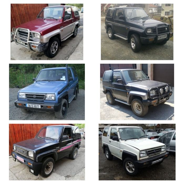 Geam stanga dreapta fata spate daihatsu feroza 1.6i 16v