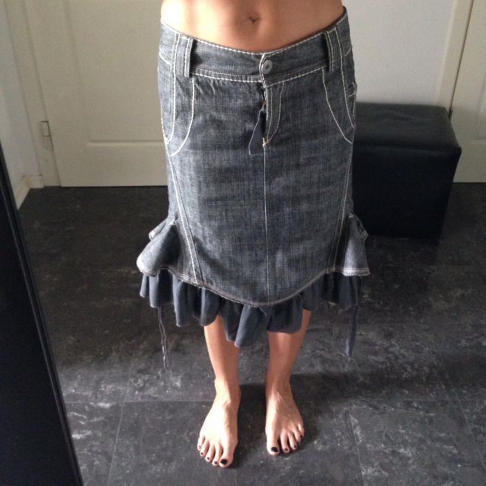 Сив деним- пола