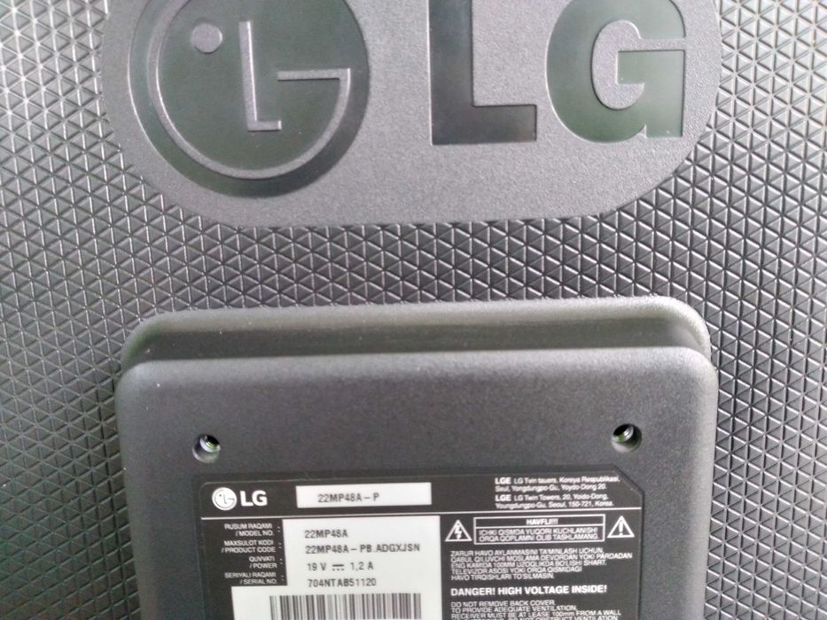 Manitor LG _ 22 MP48 _  расмдаги манитор _ ҳолати идеал !