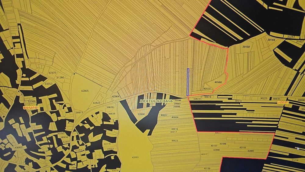 Teren de vanzare Bosanci 25ari