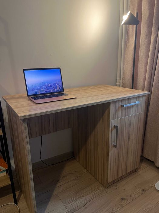 Birou cu dulap si sertar pentru sufragerie, living, camera de studiu