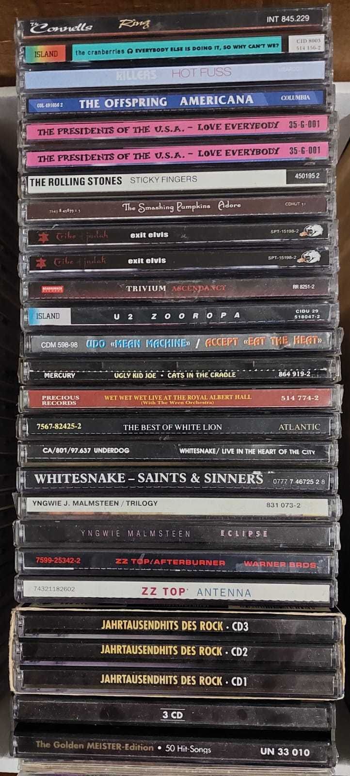 CD-uri cu muzica hard rock, heavy metal, pop-rock, soundtrack