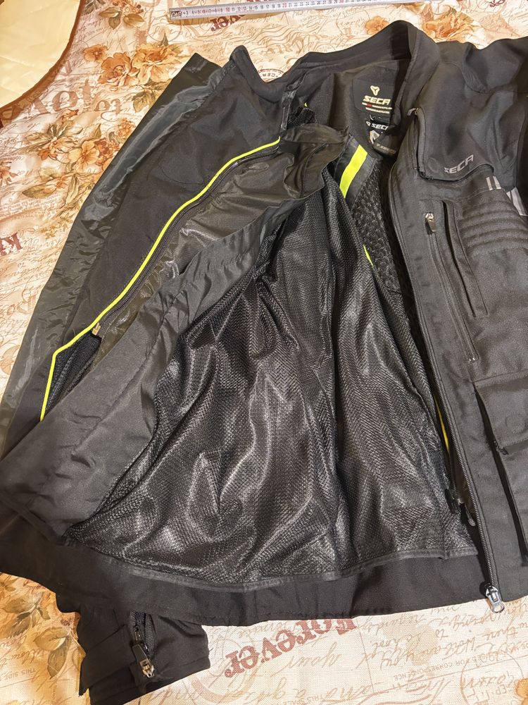Текстилно яке SECA X-TOUR BLACK