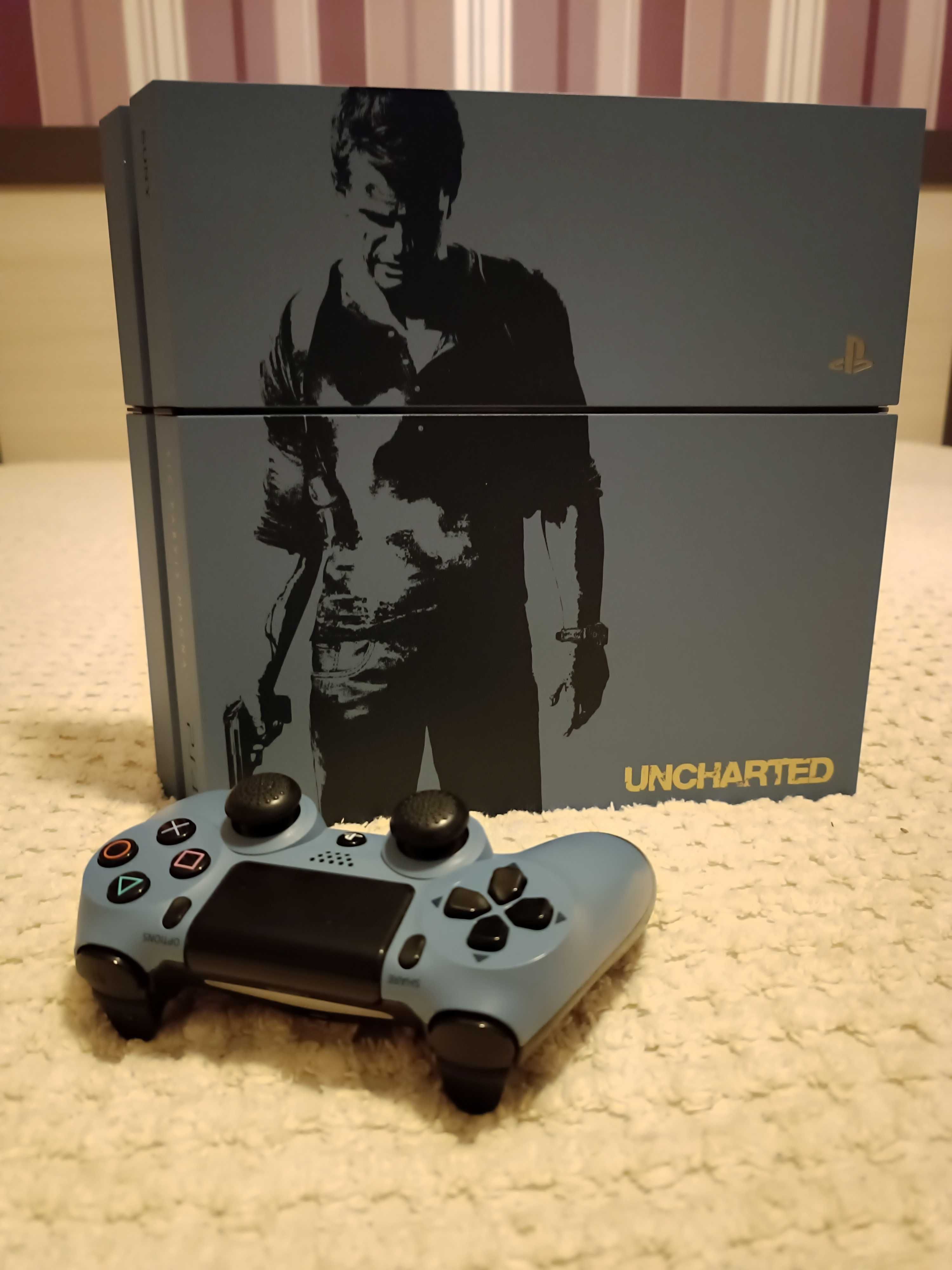 PlayStation 4 Limited Edition Uncharted 4 + 1TB SSD Samsung 870 EVO