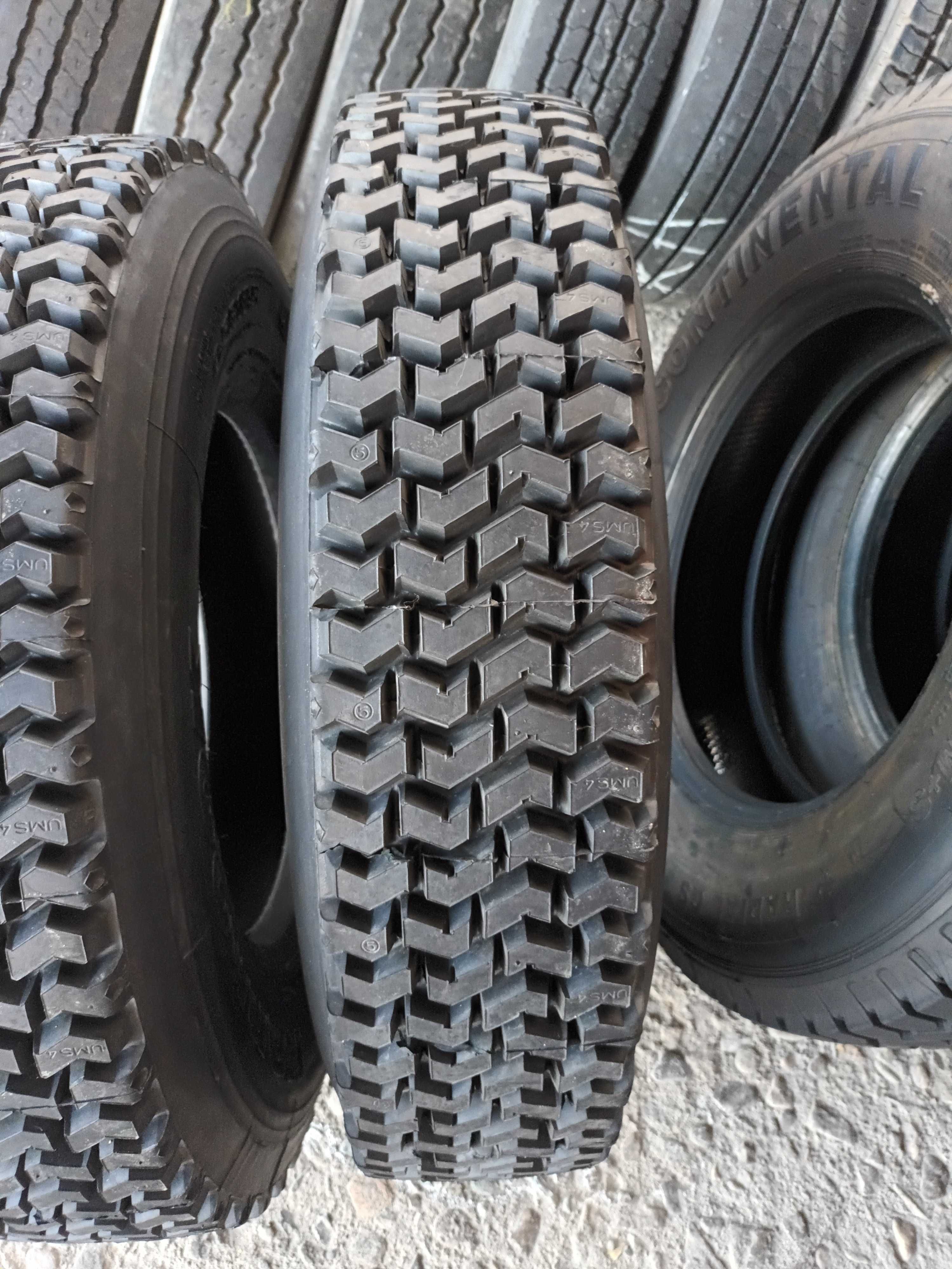 2 тежкотоварни гуми НОВ-Регенерат 8.5R17.5 Hankook 121/120L M+S 12PR