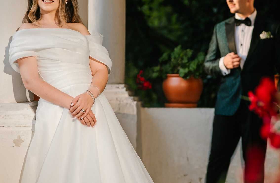 Rochie de mireasa, colectia Patricia Iris Bridal + cadou crinolina