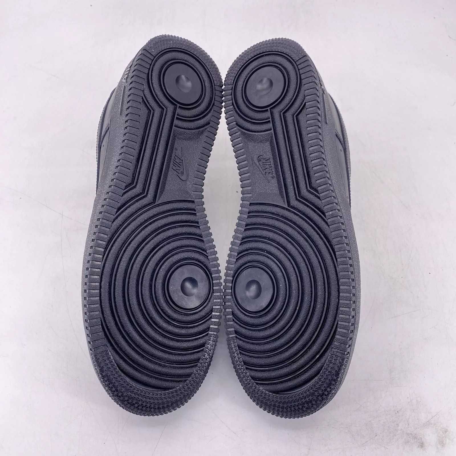 (НАЙ-ПРОДАВАН) Nike Air Force 1 07' Classic Triple Black (36-48 номер)