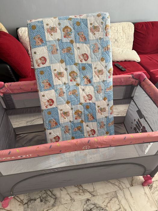 Бебешка кошара Lorelli с матрак на 2 нива