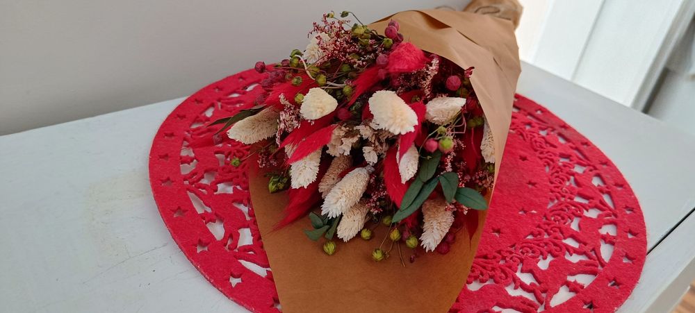 Букет от сухи цветя