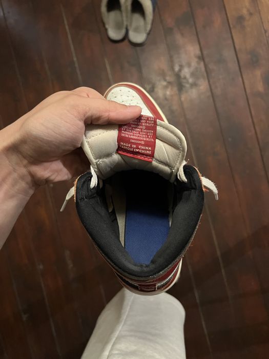Nike air jordan 1 high lost and found