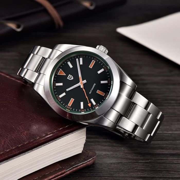 Oferta! Pagani Design 1733 Ceas automat pentru bărbați NH35A green