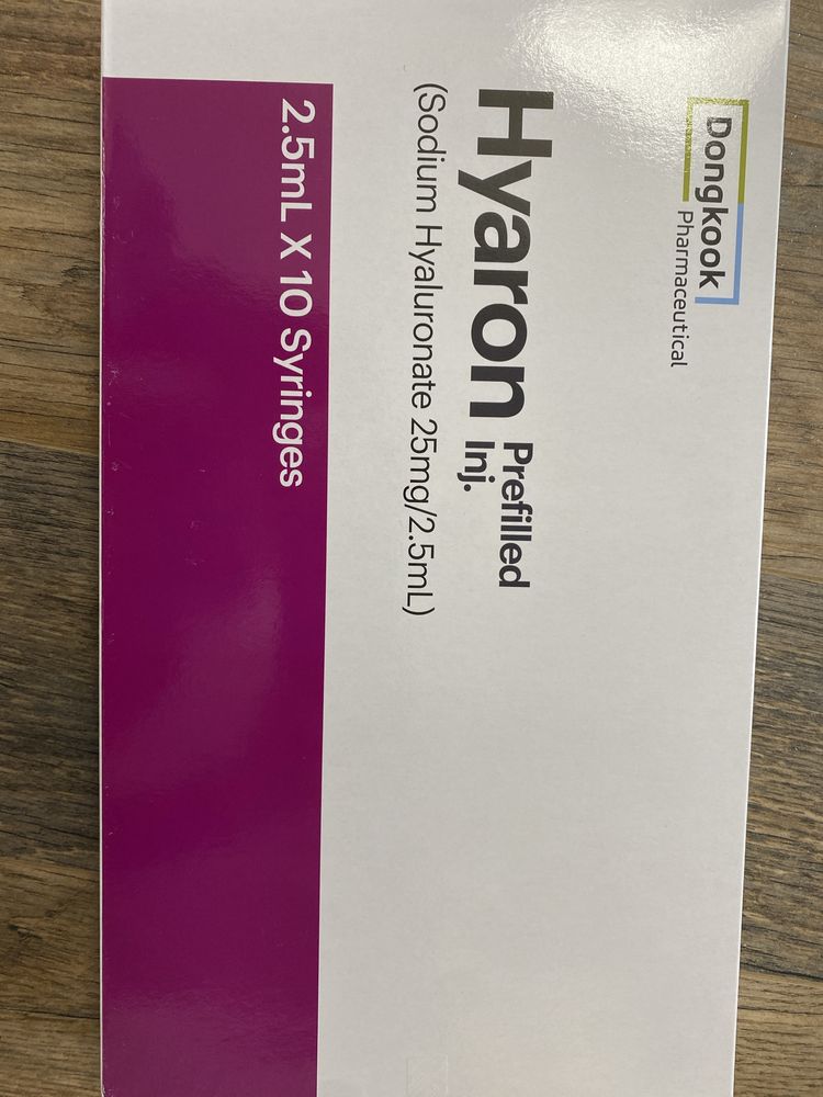 Hyaron prefilled 1x2,5 ml