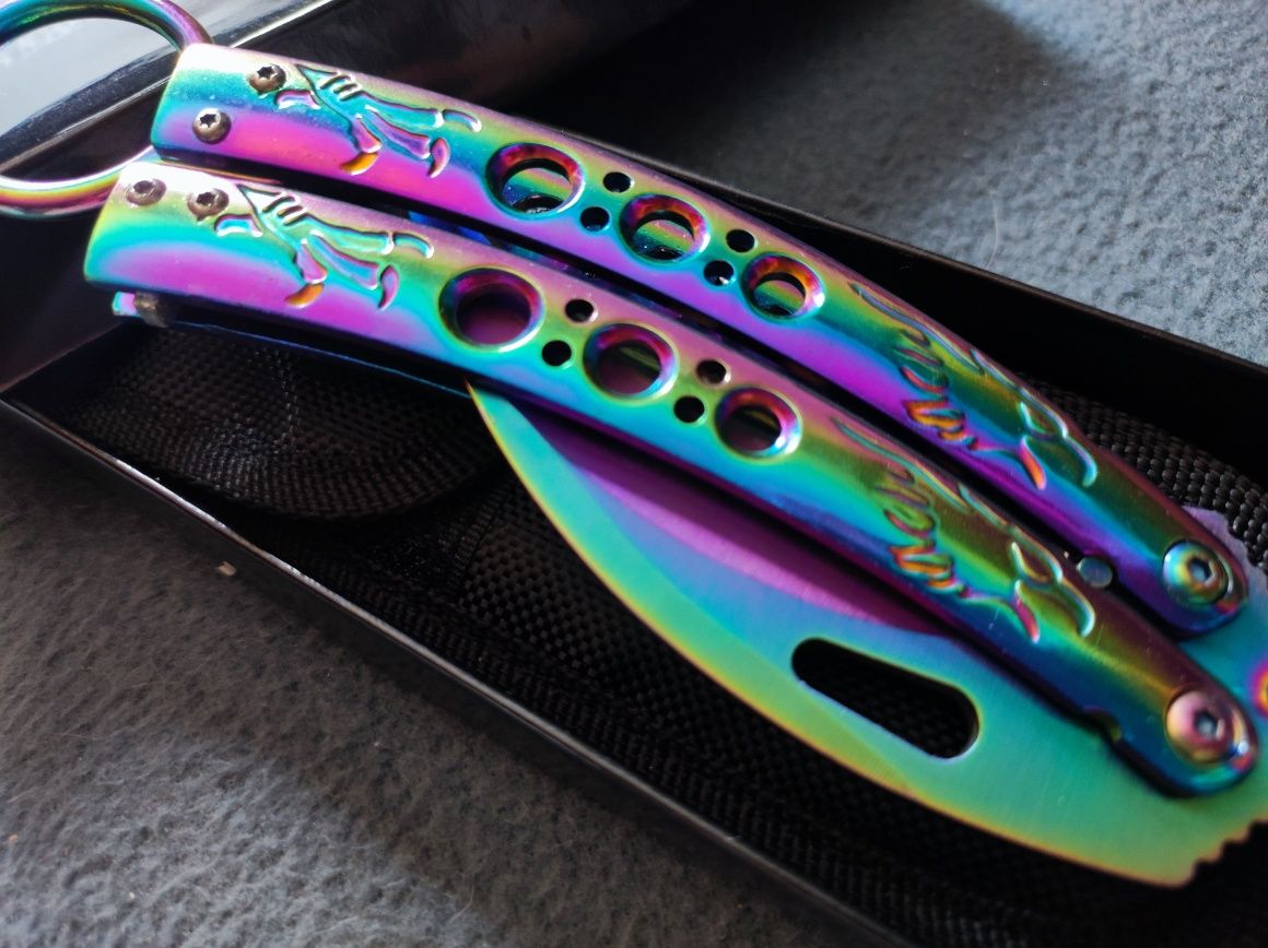 Карамбит/ пеперудка нож Fade Carambit x Butterfly knife CS:GO