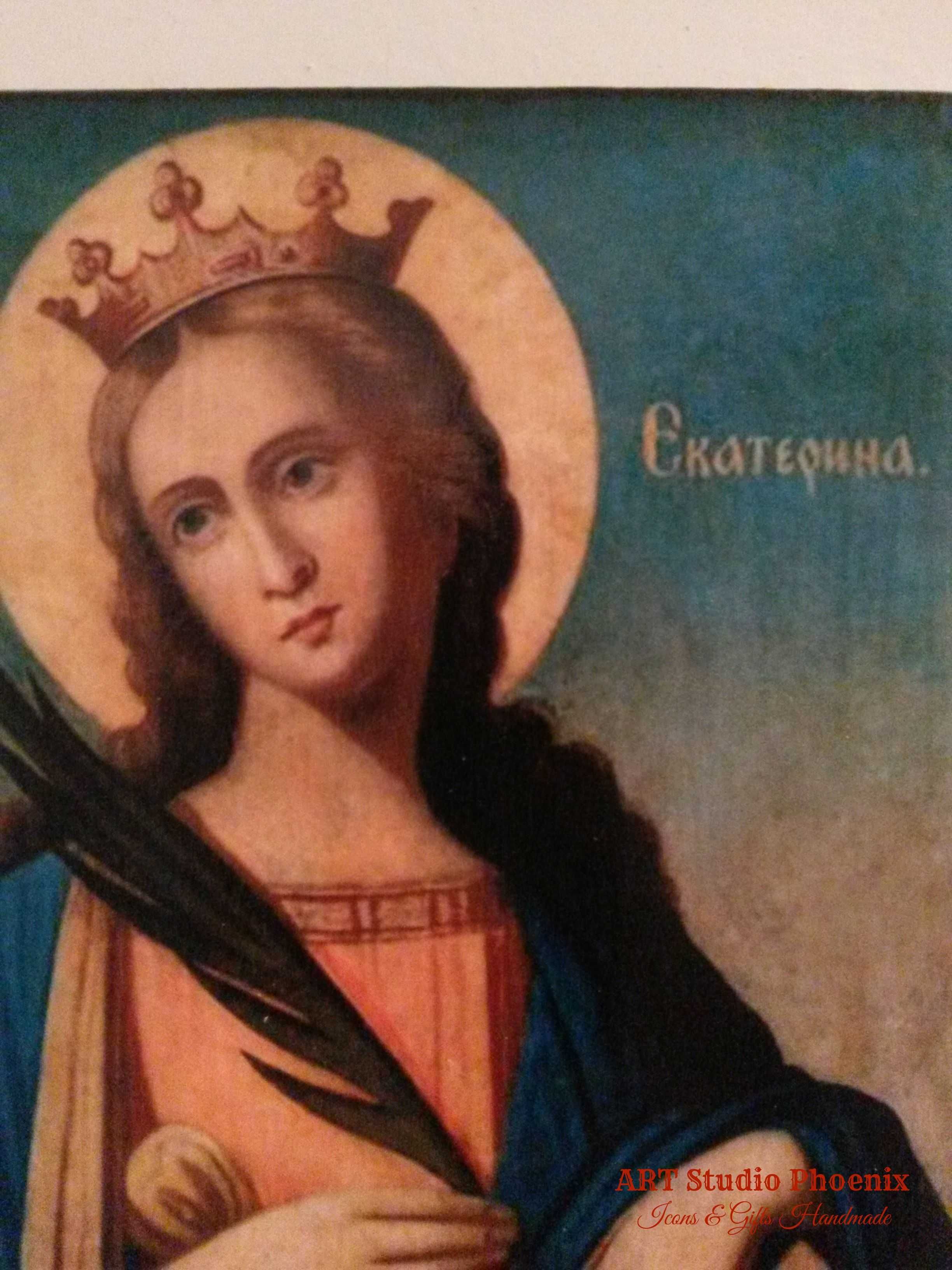 Икона на Света Екатерина icona Sveta Ekaterina