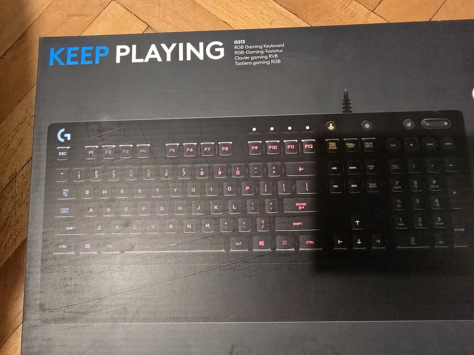 Tastatură gaming Logitech g213 rgb