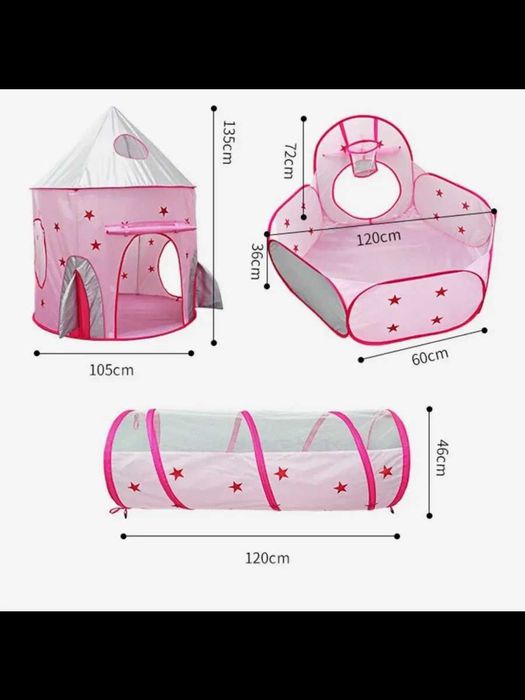 Палатка детская игровая домик для детей детский замок