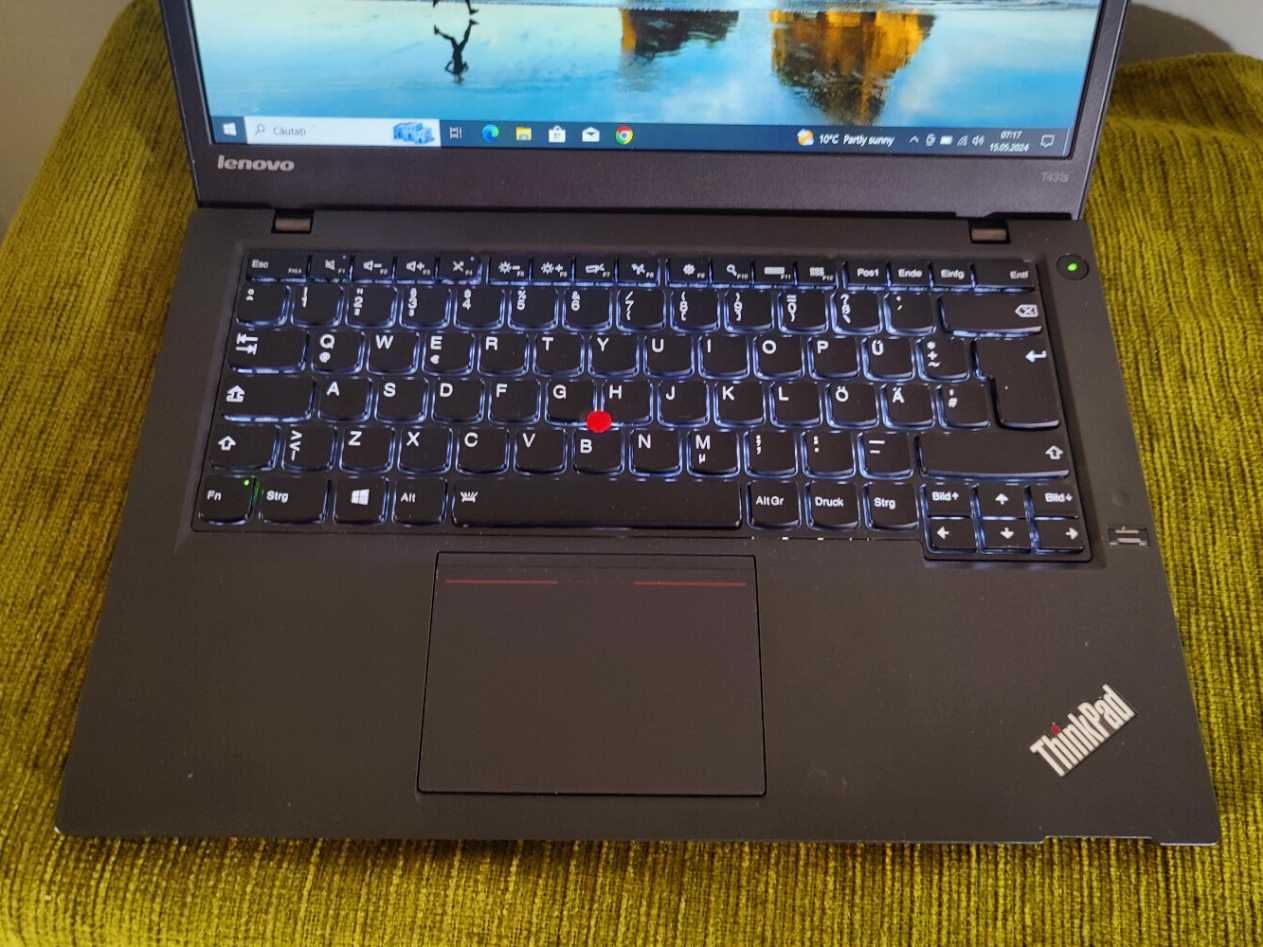 Laptop Lenovo ThinkPad T431s Core I5, ssd samsung 256, ram 8 gb