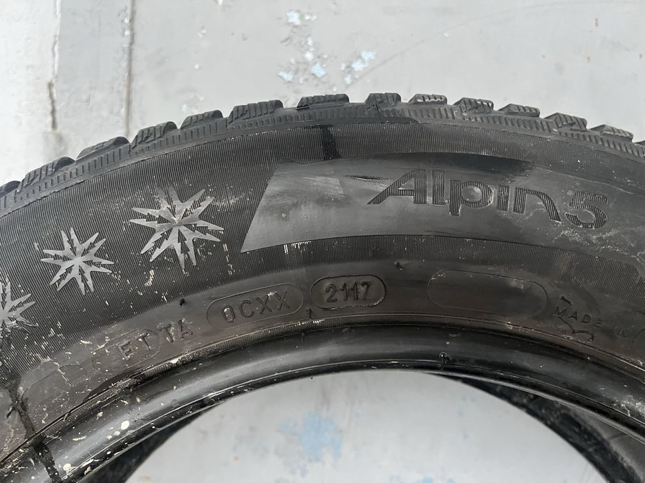 4 бр. зимни гуми 195/65/15 Michelin A5 7-8 DOT 2117